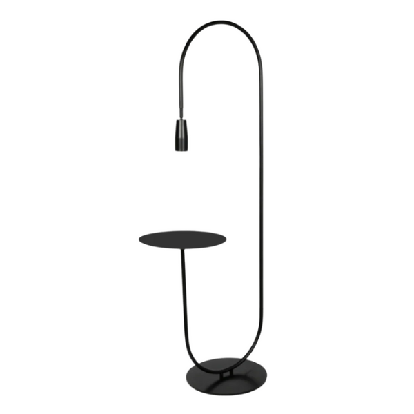 Geniva Floor Lamp and Table