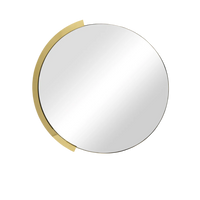 Mirror Brass and Round